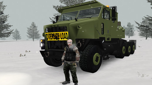 OShkosh M1070 HET USA Military Transport truck 2.0