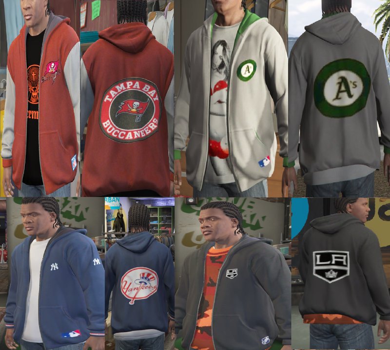 GTA 5 NEW Hoddys for FRANKLIN Clothes Mod #2 Mod - GTAinside.com