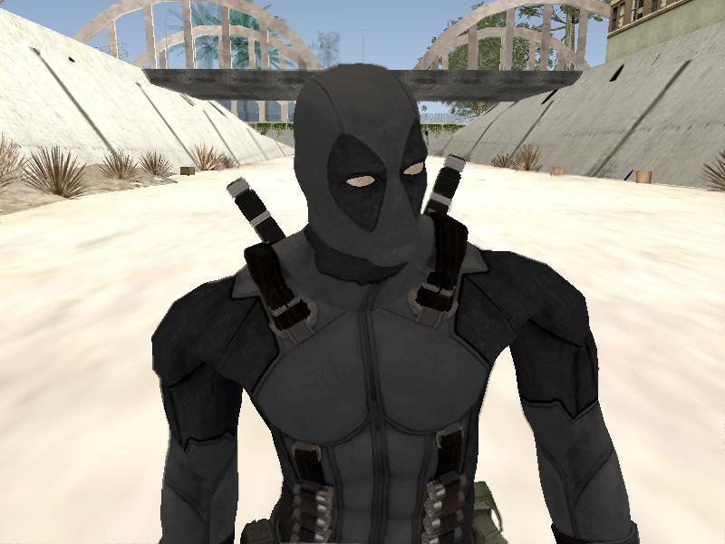 Gta San Andreas Black Deadpool Mod Gtainsidecom