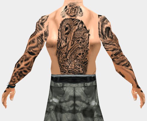 Download NEW HD Tattoos face tattoosfull sleeve for Trevor Franklin   Michael 15 for GTA 5