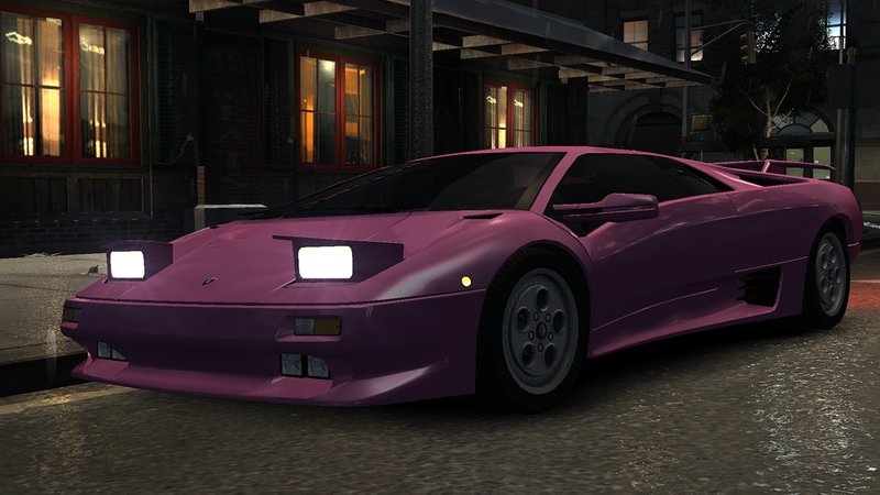 Gta 4 1990 Lamborghini Diablo V1 3 Mod Gtainside Com