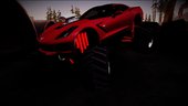 2014 Chevrolet Corvette Stingray C7 Monster Truck