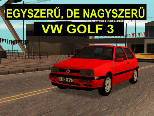 VW Golf 3 Autó Teszt