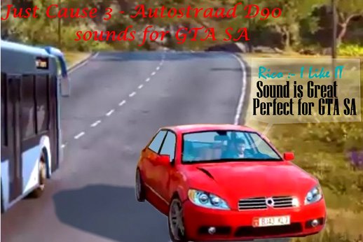 Just Cause 3 Autostraad D90 Car Sounds