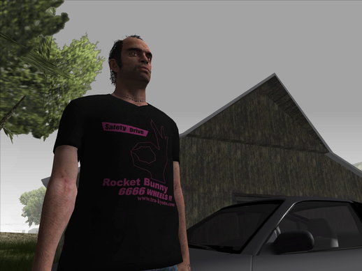 Trevor with RB Hand Sign T-Shirt