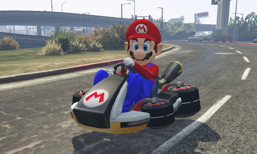 Mario Kart 8 - Default Kart [MENYOO NEEDED]