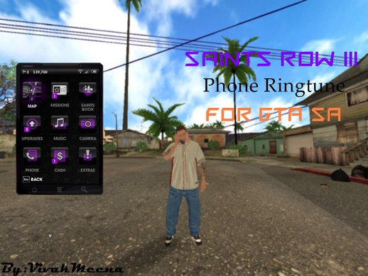 Saints Row III Phone's Ringtune