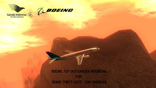 Boeing 737-3U3 Garuda Indonesia