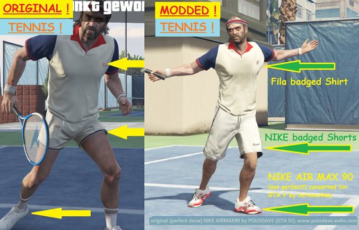 Trevor new Tennis Mod