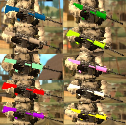INSAS Skin Pack - 4