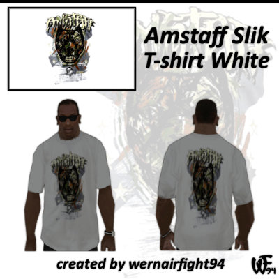 Amstaff Slik T-shirt White