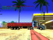 Kenworth T800 + Carreta de Arena 