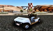 GTA V Gambler's Caddy Golf Cart