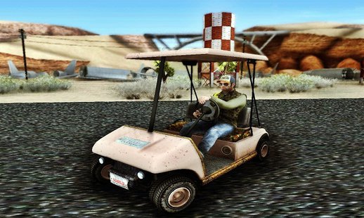 GTA V Gambler's Caddy Golf Cart