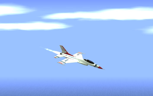 General Dynamics F-16A USAF Thunderbirds