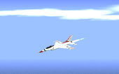 General Dynamics F-16A USAF Thunderbirds