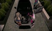 Lancer Evo X [Shimakaze Kai (KANCOLLE) Itasha]