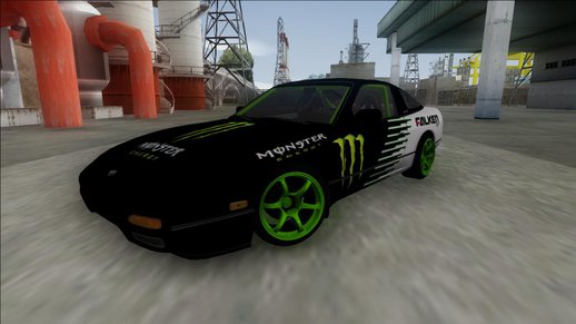 Nissan 240sx Drift Monster Energy Falken