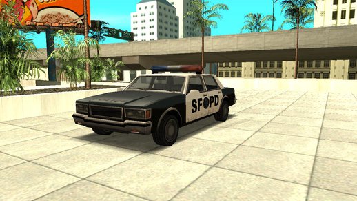 1985 SFPD Cop car