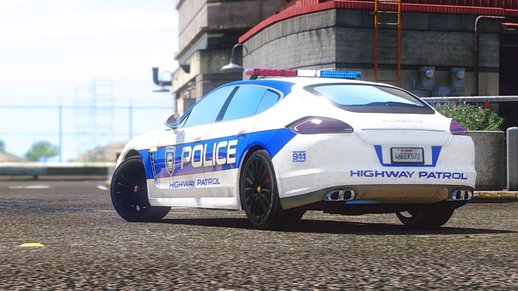 Porsche Panamera Turbo - Need for Speed Hot Pursuit Police Car