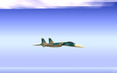 Sukhoi SU-27 Flanker A Ukrainian Air Force