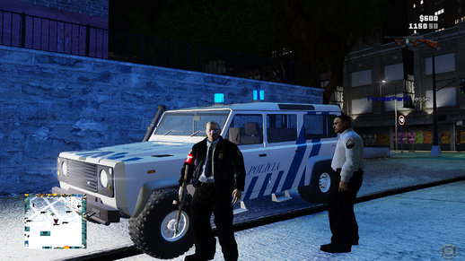 Land Rover Defender Police ELS v6 Pack v2016