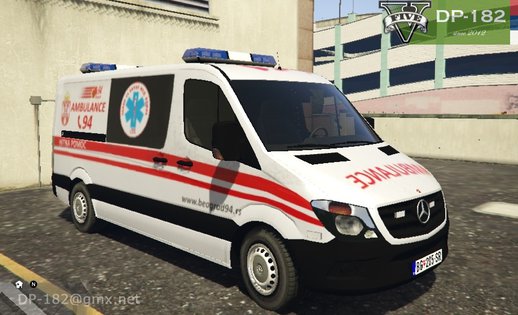 MB Sprinter Ambulance / Hitna Pomoc (Serbia) - [Replace]