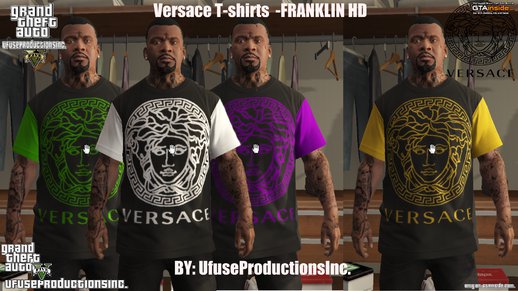 Versace T-shirts -Franklin HD