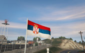 Serbian Flag / Srbijanska Zastava - New Version