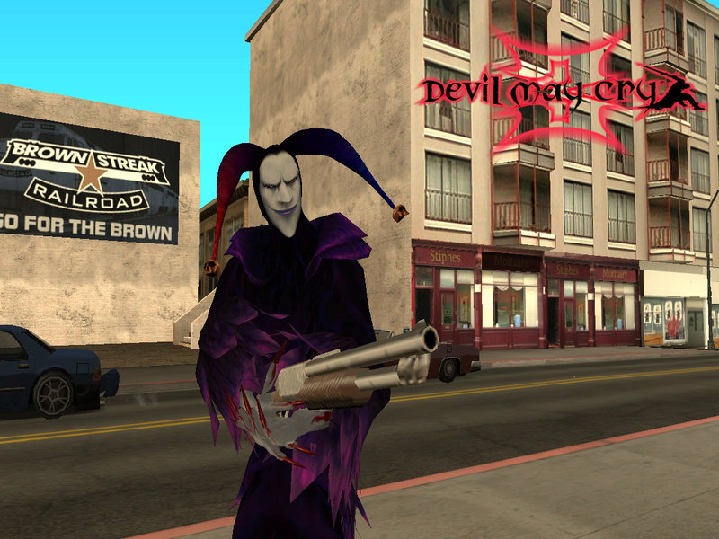 GTA San Andreas Jester From Devil May Cry 3 Mod 