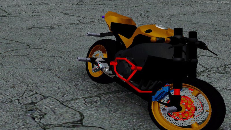 GTA San Andreas Honda CBR 1000RR naked bike stunt Mod 