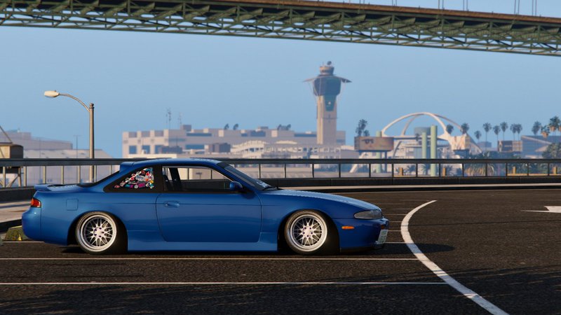 Gta 5 Nissan Silvia S14 Zenki Stance Tuning Template Mod