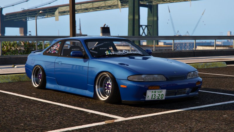 Gta 5 Nissan Silvia S14 Zenki Stance Tuning Template Mod