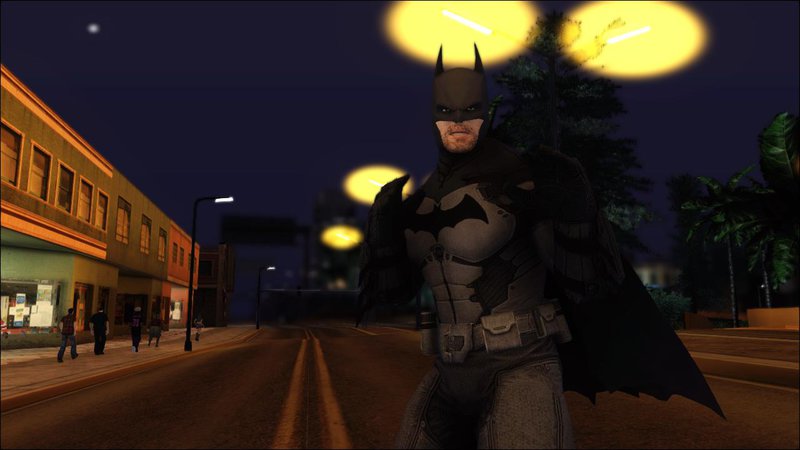 GTA San Andreas Batman Arkham Origins Batman Mod - GTAinside.com