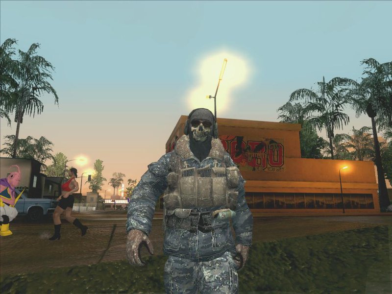 Download COD MW2 Ghost Ops for GTA San Andreas