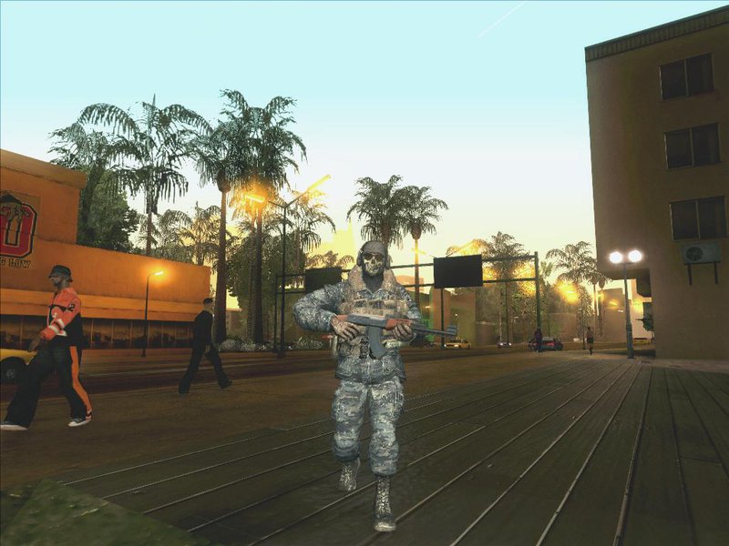 COD MW2 Ghost Ops para GTA San Andreas