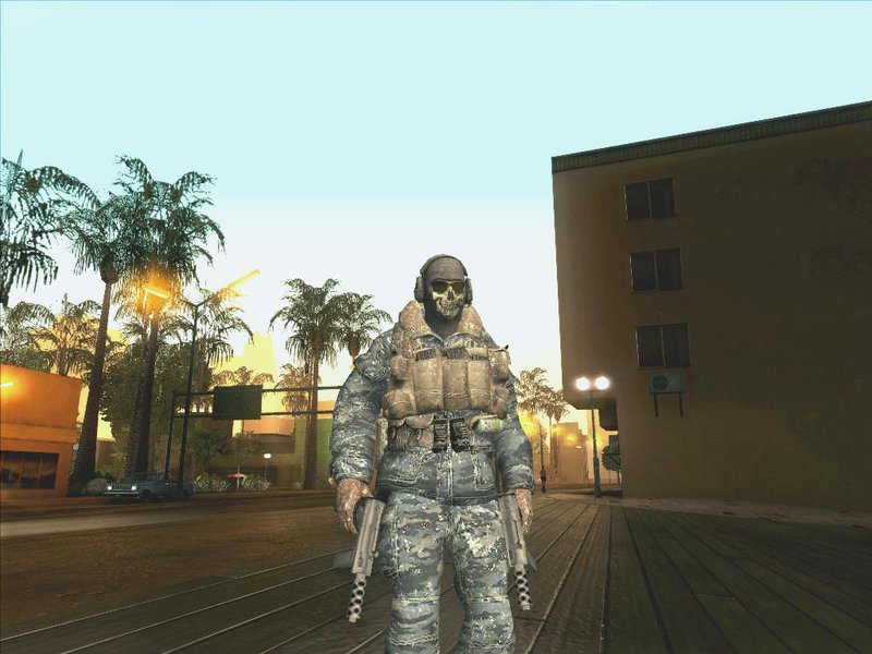 Download COD MW2 Ghost Ops for GTA San Andreas