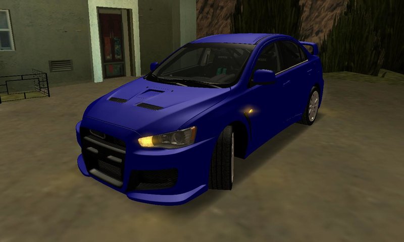 GTA San Andreas Mitsubishi Lancer Evolution X (Tunable