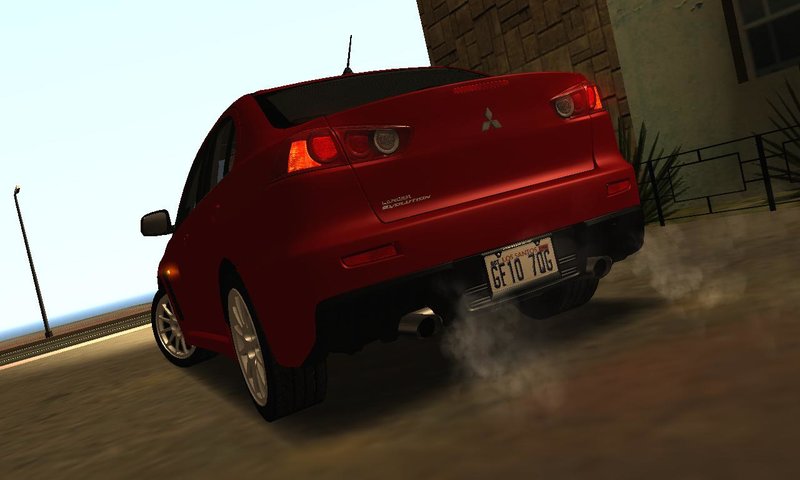 GTA San Andreas Mitsubishi Lancer Evolution X (Tunable