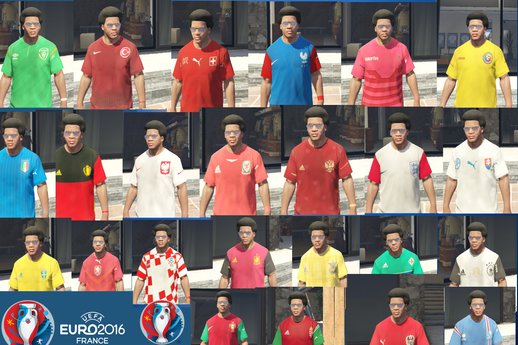 UEFA EURO 2016 Kits ( Franklin )