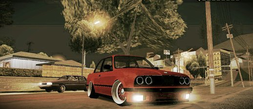 BMW E30 camber LOW