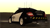 Mercedes-Benz C63 AMG 2010 Police V2 