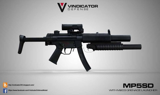 MP5SD + Grenade Launcher