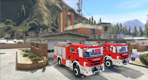 Scania P360 - Firetruck Swiss - GE SIS