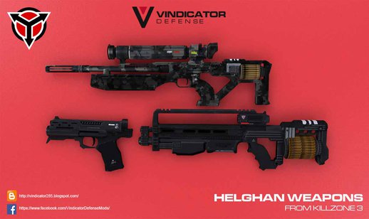 Helghan Weapons Pack