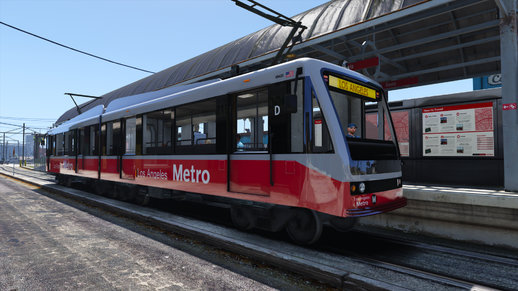 Los Angeles Metro Train Livery