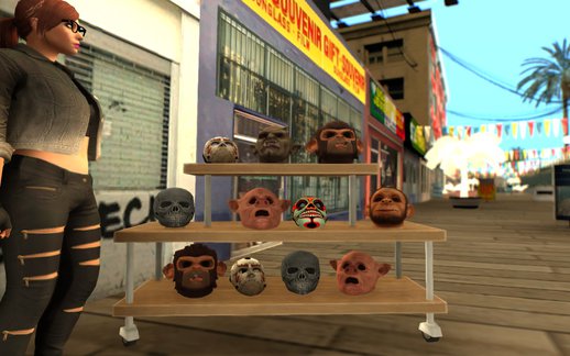 GTA V Mask Shelf