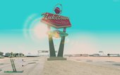 Welcome to Nuketown 2025 Sign from Black Ops 2