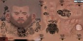 GangMember Face & Hand Tattoo's HD (All Characters) V2.0