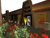 Pizza Hut and Burger King Fast Food Restaurants